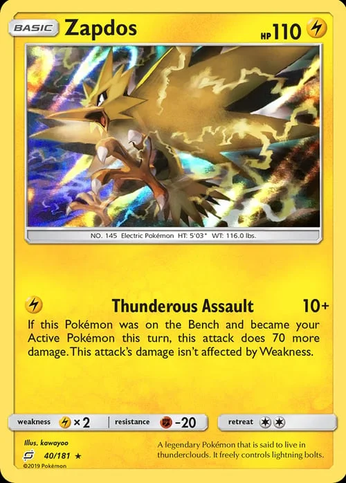 Zapdos — Team Up