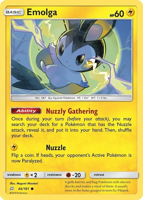 Emolga — Team Up