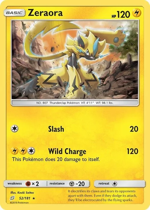 Zeraora — Team Up