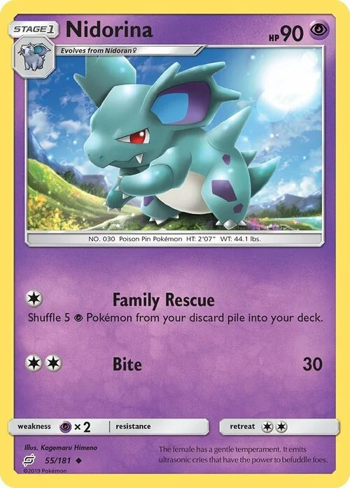 Nidorina — Team Up