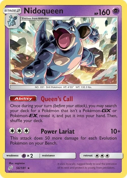 Nidoqueen — Team Up