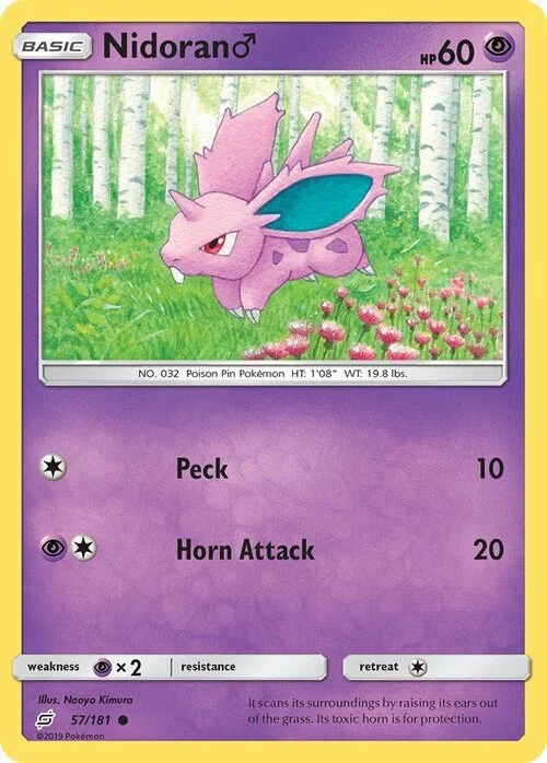 Nidoran ♂ — Team Up
