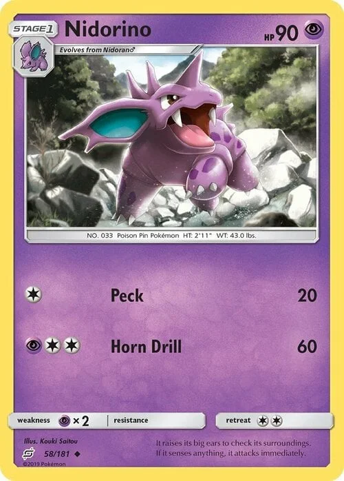 Nidorino — Team Up