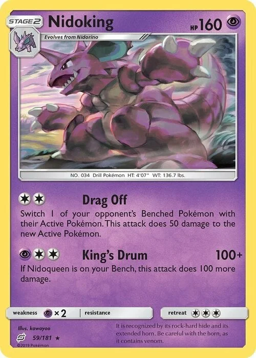 Nidoking — Team Up