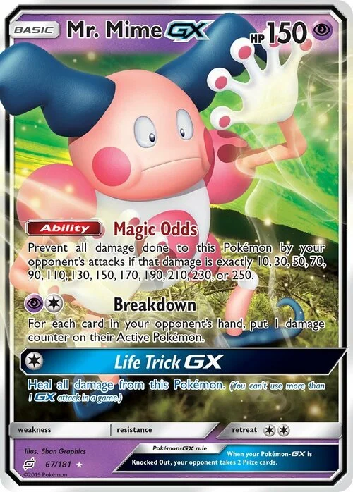 Mr. Mime GX — Team Up