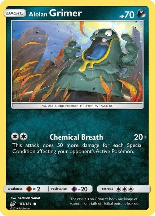 Alolan Grimer — Team Up