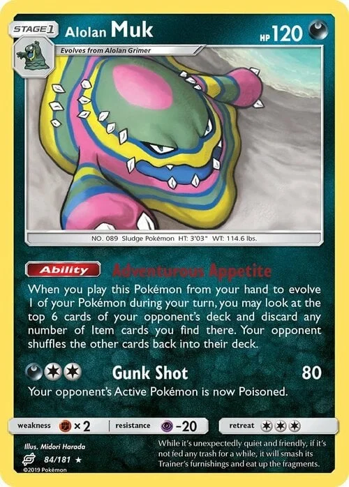 Alolan Muk — Team Up