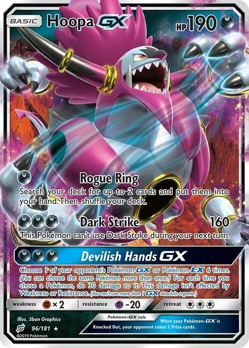 Hoopa GX — Team Up