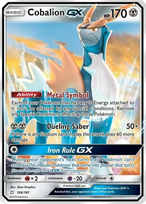 Cobalion GX — Team Up