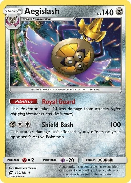 Aegislash — Team Up