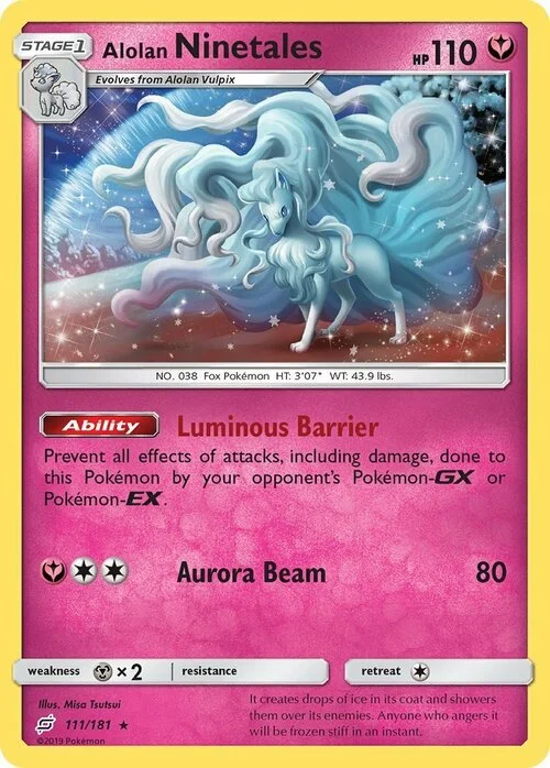 Alolan Ninetales — Team Up