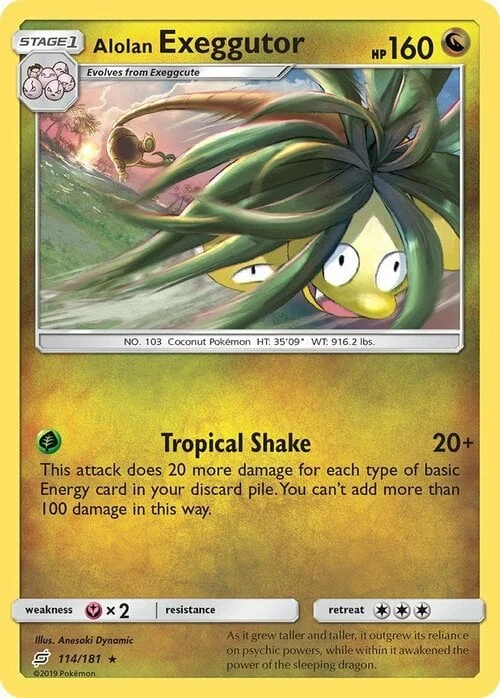 Alolan Exeggutor — Team Up