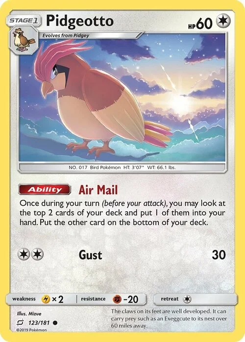 Pidgeotto — Team Up