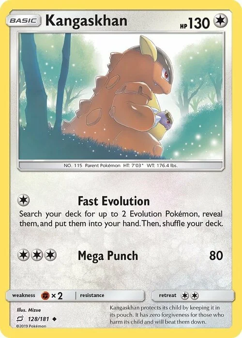 Kangaskhan — Team Up