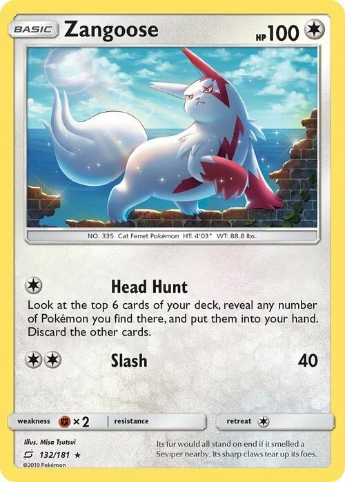 Zangoose — Team Up