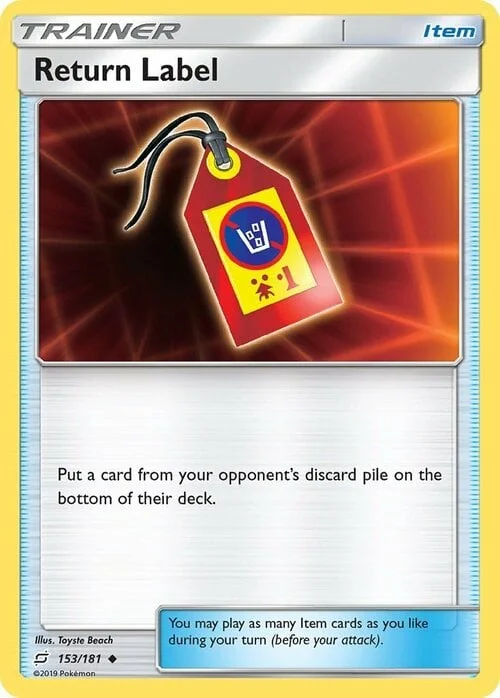 Return Label — Team Up