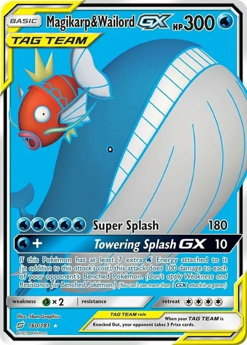 Magikarp & Wailord GX — Team Up