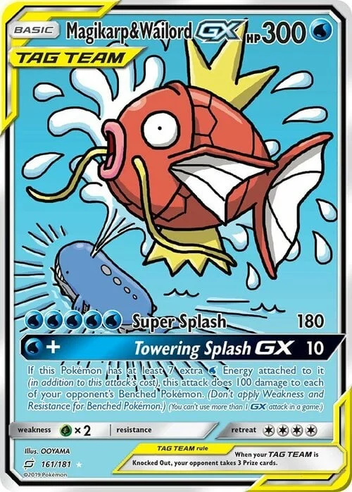 Magikarp & Wailord GX — Team Up