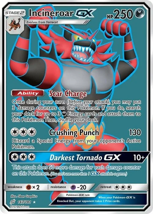 Incineroar GX — Team Up