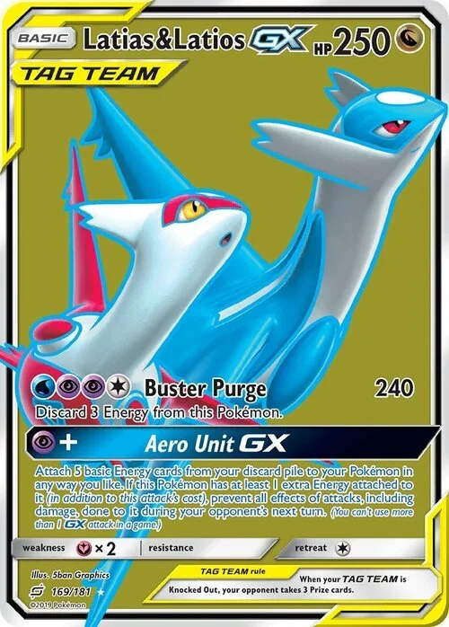 Latias & Latios GX — Team Up