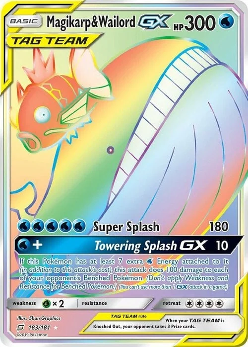 Magikarp & Wailord GX — Team Up
