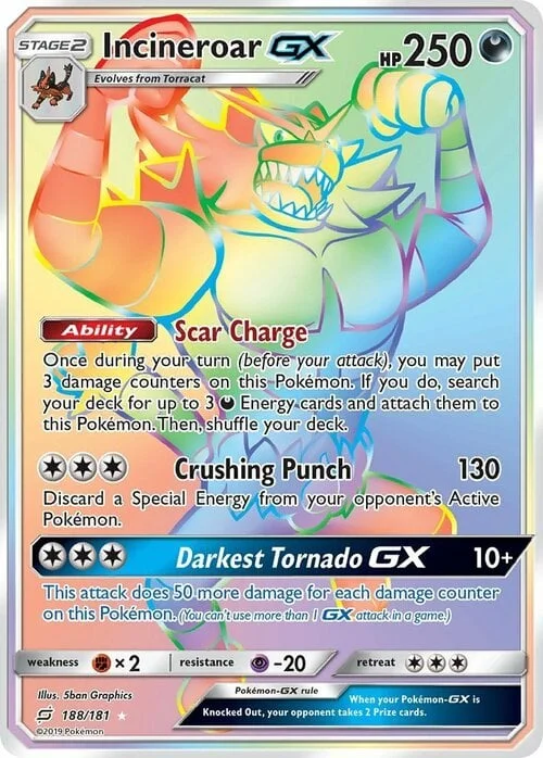 Incineroar GX — Team Up