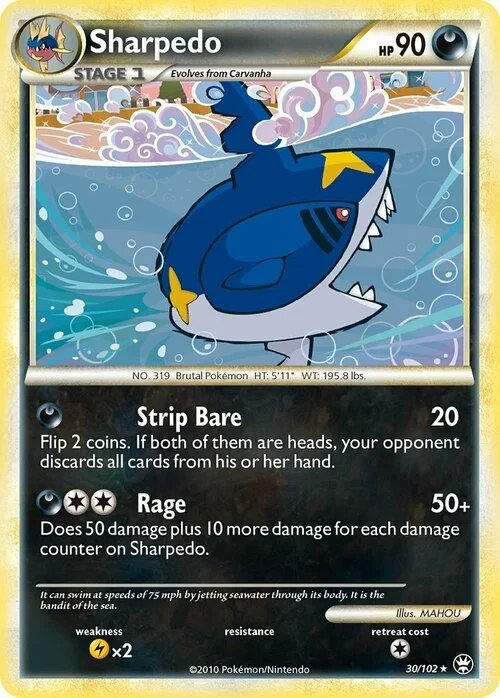 Sharpedo — Triumphant