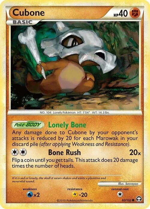 Cubone — Triumphant