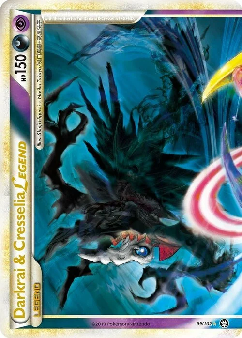 Darkrai & Cresselia Legend — Triumphant