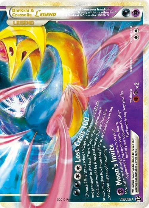 Darkrai & Cresselia Legend — Triumphant