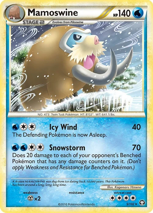 Mamoswine — Theme Deck & Blisters Exclusives