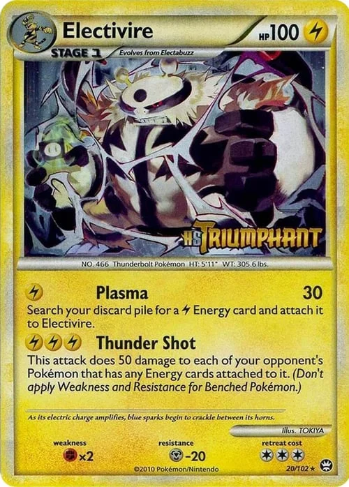 Electivire — Prerelease Promos