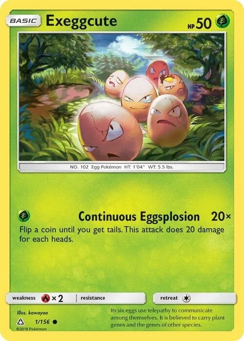 Exeggcute — Ultra Prism