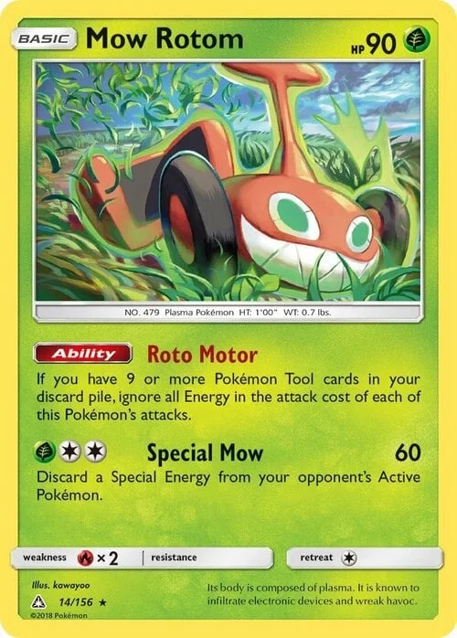 Mow Rotom — Ultra Prism