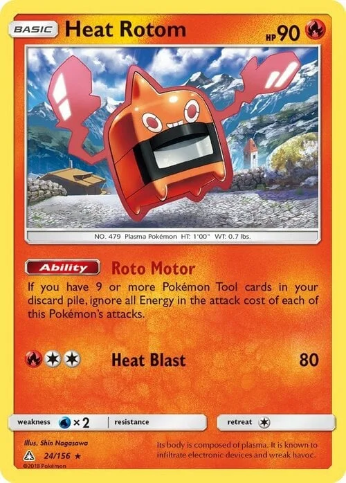 Heat Rotom — Ultra Prism