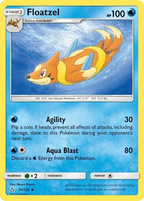Floatzel — Ultra Prism