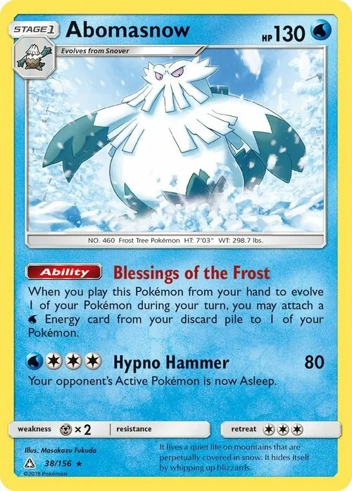 Abomasnow — Ultra Prism