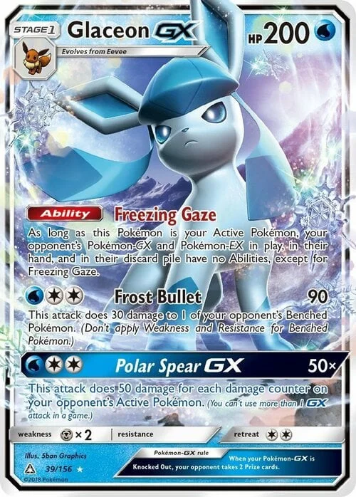 Glaceon GX — Ultra Prism