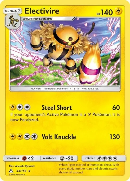 Electivire — Ultra Prism