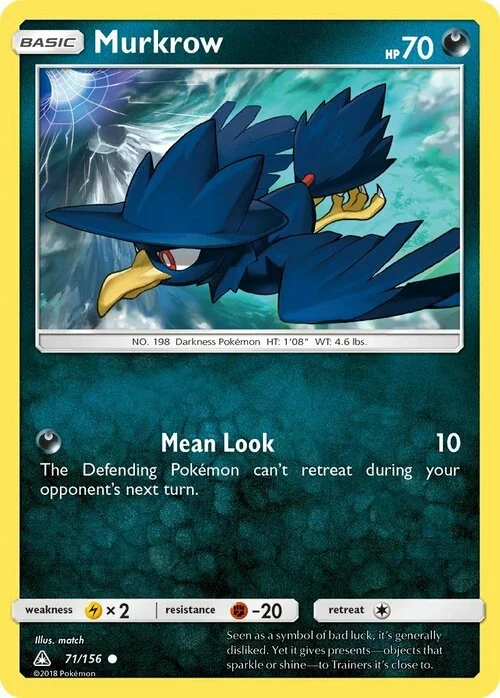 Murkrow — Ultra Prism