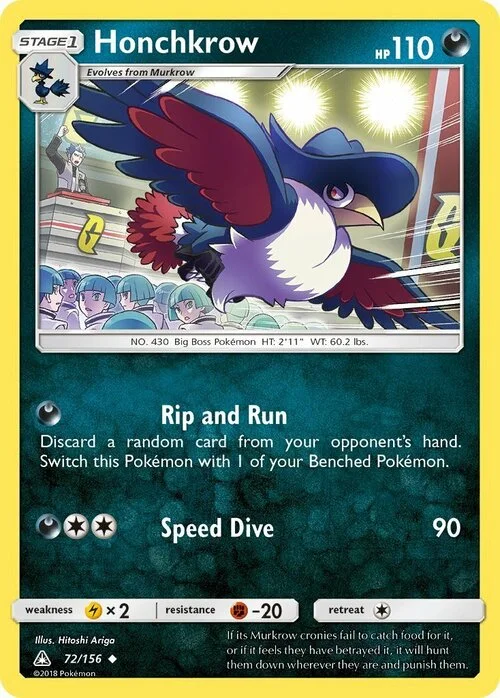 Honchkrow — Ultra Prism