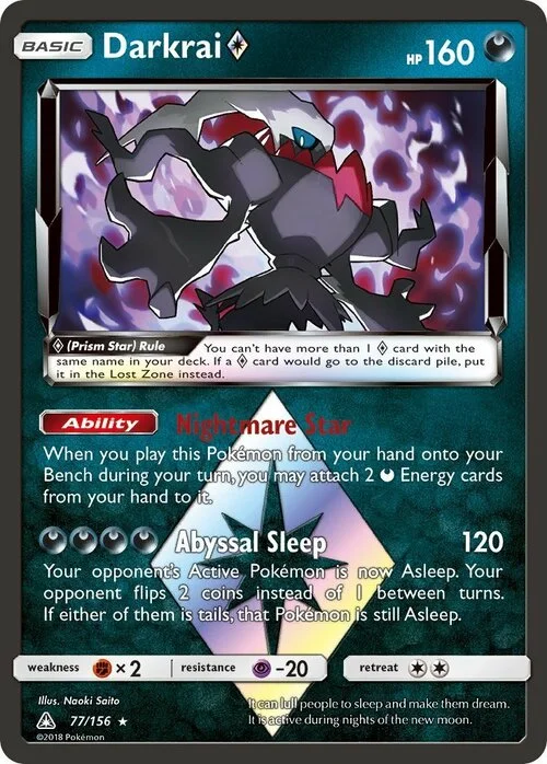 Darkrai ◇ Prism Star — Ultra Prism