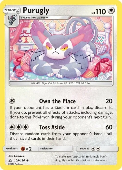 Purugly — Ultra Prism