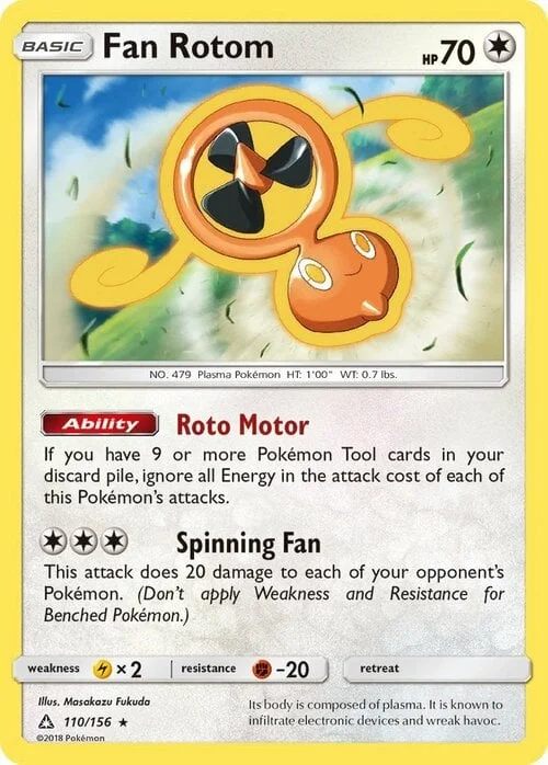 Fan Rotom — Ultra Prism
