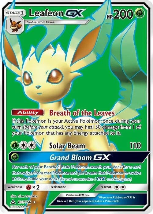 Leafeon GX — Ultra Prism