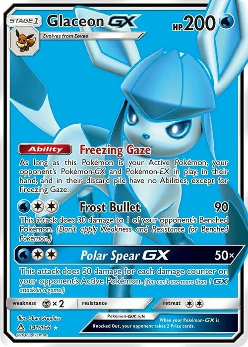 Glaceon GX — Ultra Prism