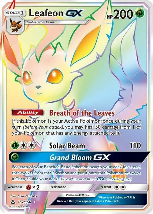 Leafeon GX — Ultra Prism