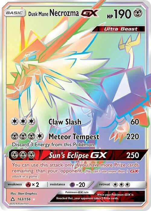 Dusk Mane Necrozma GX — Ultra Prism