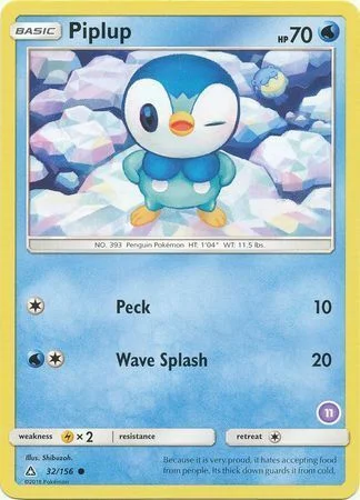Piplup — Theme Deck & Blisters Exclusives