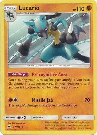 Lucario — Theme Deck & Blisters Exclusives